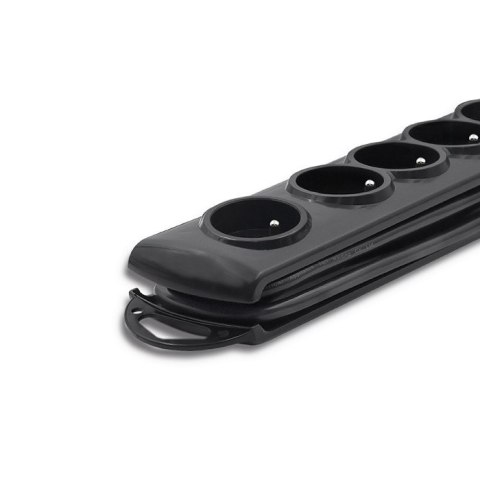 Qoltec Listwa antyprzepięciowa | wł. QS | 7 gniazd | 1.5m Qoltec Listwa antyprzepięciowa | wł. QS | 7 gniazd | 1.5m