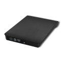 Qoltec Nagrywarka DVD-RW zewnętrzna |USB 3.0 | Czarna Qoltec Nagrywarka DVD-RW zewnętrzna |USB 3.0 | Czarna