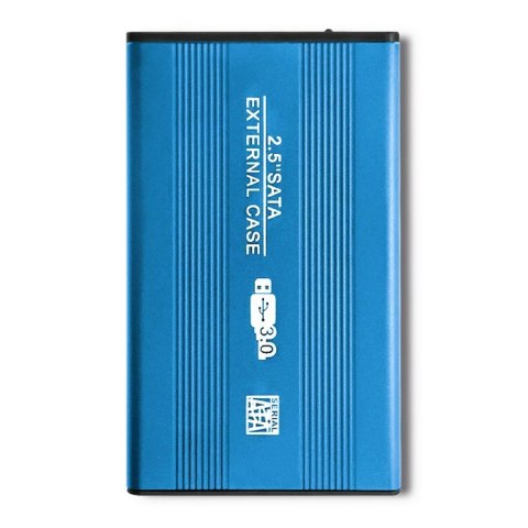 Qoltec Obudowa/kieszeń do dysków HDD/SSD 2.5" SATA3 | USB 3.0 | Niebieski Qoltec Obudowa/kieszeń do dysków HDD/SSD 2.5" SATA3 | USB 3.0 | Niebieski