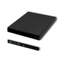 Qoltec Obudowa/kieszeń na napęd optyczny CD/DVD SATA | USB 2.0 | 9.5mm Qoltec Obudowa/kieszeń na napęd optyczny CD/DVD SATA | USB 2.0 | 9.5mm