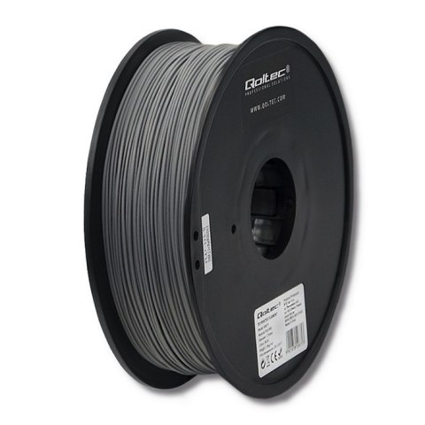 Qoltec Profesjonalny filament do druku 3D | ABS PRO | 1.75mm | 1kg | Grey Qoltec Profesjonalny filament do druku 3D | ABS PRO | 1.75mm | 1kg | Grey