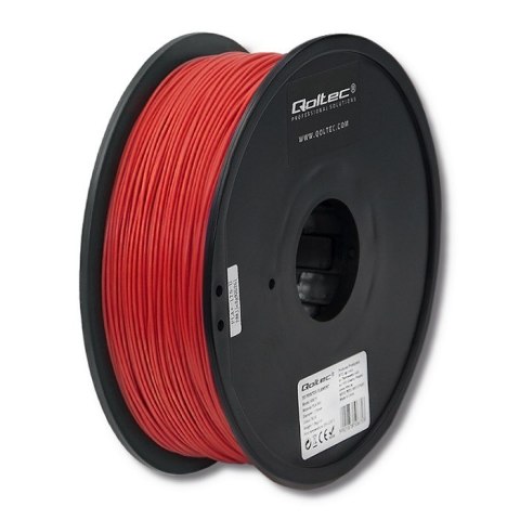Qoltec Profesjonalny filament do druku 3D | ABS PRO | 1.75mm | 1kg | Red Qoltec Profesjonalny filament do druku 3D | ABS PRO | 1.75mm | 1kg | Red