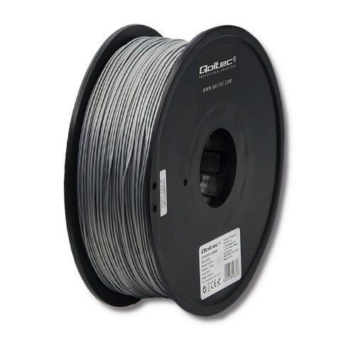Qoltec Profesjonalny filament do druku 3D | ABS PRO | 1.75mm | 1kg | Silver Qoltec Profesjonalny filament do druku 3D | ABS PRO | 1.75mm | 1kg | Silver