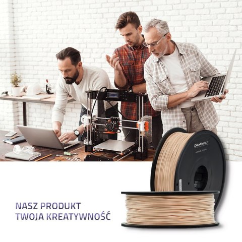 Qoltec Profesjonalny filament do druku 3D | ABS PRO | 1.75mm | 1kg | Skin Qoltec Profesjonalny filament do druku 3D | ABS PRO | 1.75mm | 1kg | Skin