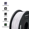 Qoltec Profesjonalny filament do druku 3D | PLA PRO | 1.75mm | 1kg | Cold White Qoltec Profesjonalny filament do druku 3D | PLA PRO | 1.75mm | 1kg | Cold White