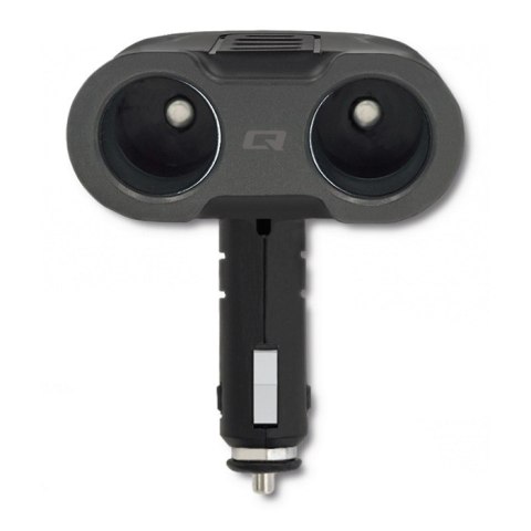 Qoltec Samochodowy rozdzielacz gniazda zapalniczki 12-24V | 52W | 2.4A | 2 x USB | USB QC 3.0 | USB typ C PD | 2 x gniazdo zapal Qoltec Samochodowy rozdzielacz gniazda zapalniczki 12-24V | 52W | 2.4A | 2 x USB | USB QC 3.0 | USB typ C PD | 2 x gniazdo zapal