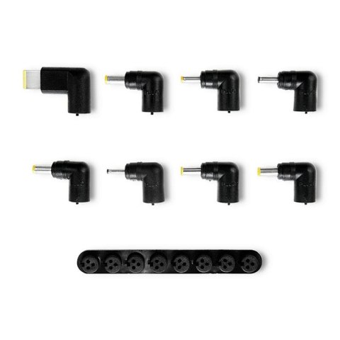 Qoltec Uniwersalny zasilacz sieciowy 45W | 8 wtyczek Qoltec Uniwersalny zasilacz sieciowy 45W | 8 wtyczek