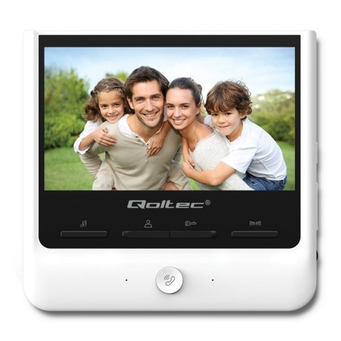 Qoltec Wideodomofon Theon 7 | TFT LCD 7" | Biały Qoltec Wideodomofon Theon 7 | TFT LCD 7" | Biały