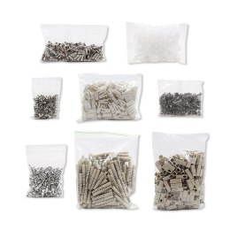 Qoltec Złącza światłowodowe SC | Multimode | 2.0 | Zestaw montażowy | 200szt.