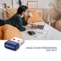 Qoltec Bezprzewodowy mini adapter WiFi Standard N | BT 4.0 USB Qoltec Bezprzewodowy mini adapter WiFi Standard N | BT 4.0 USB