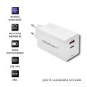 Qoltec Ładowarka GaN FAST 65W | 5-20V | 2.25-3.25A | USB | USB typ C PD Qoltec Ładowarka GaN FAST 65W | 5-20V | 2.25-3.25A | USB | USB typ C PD