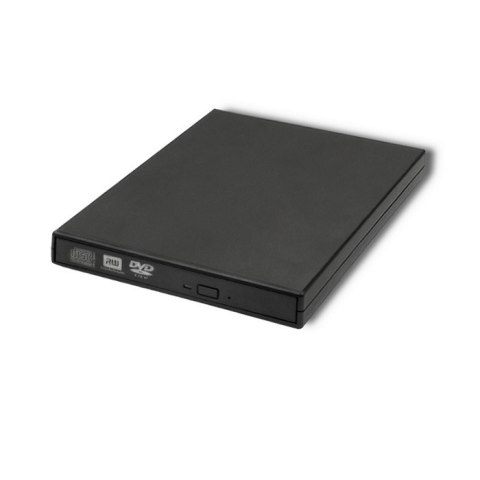 Qoltec Nagrywarka DVD-RW zewnętrzna | USB 2.0 | Czarna Qoltec Nagrywarka DVD-RW zewnętrzna | USB 2.0 | Czarna
