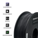 Qoltec Profesjonalny filament do druku 3D | ABS PRO | 1.75mm | 1 kg | Black Qoltec Profesjonalny filament do druku 3D | ABS PRO | 1.75mm | 1 kg | Black