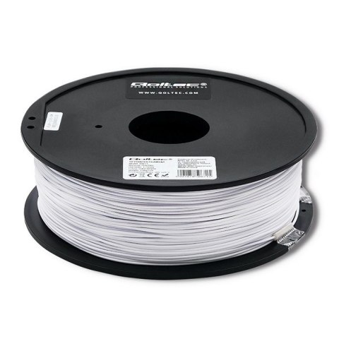 Qoltec Profesjonalny filament do druku 3D | ABS PRO | 1.75mm | 1 kg | Cold White Qoltec Profesjonalny filament do druku 3D | ABS PRO | 1.75mm | 1 kg | Cold White