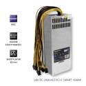 Qoltec Zasilacz PCI-E Smart 1600W | 80 Plus Gold - Data mining
