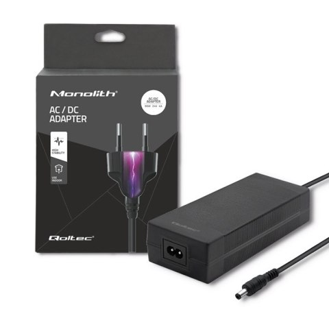 Qoltec Zasilacz desktopowy 96W | 24V | 4A | 5.5*2.5 | +kabel zasilający Qoltec Zasilacz desktopowy 96W | 24V | 4A | 5.5*2.5 | +kabel zasilający
