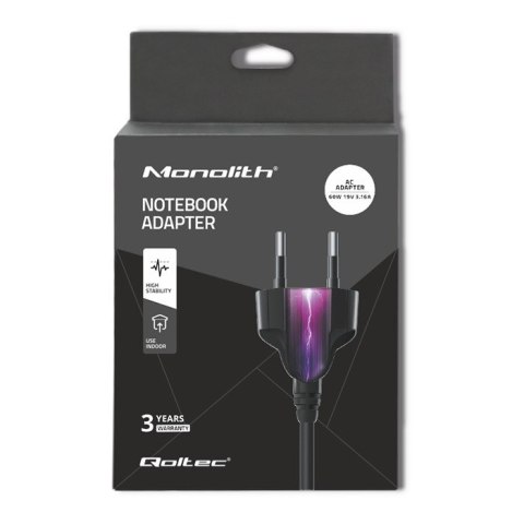 Qoltec Zasilacz do Acer 60W | 19V | 3.16A | 5.5*2.1 |+kabel zasilający Qoltec Zasilacz do Acer 60W | 19V | 3.16A | 5.5*2.1 |+kabel zasilający