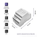 Qoltec Zasilacz na szynę DIN | 54W | 12V | 4.5A | Szary Qoltec Zasilacz na szynę DIN | 54W | 12V | 4.5A | Szary