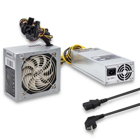 Qoltec Zestaw Zasilacz PCI-E Smart 1600W + ATX SilentLine 350W Qoltec Zestaw Zasilacz PCI-E Smart 1600W + ATX SilentLine 350W