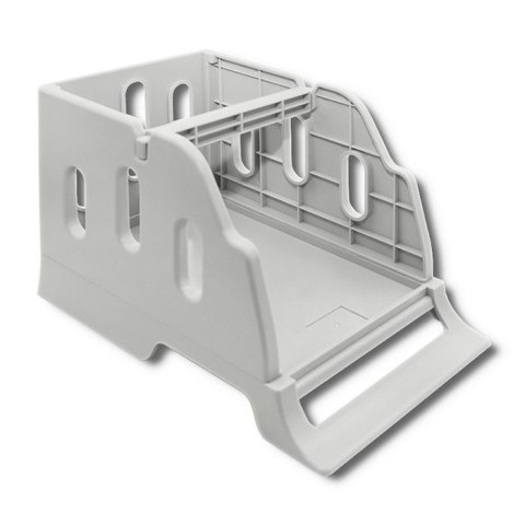 Qoltec Zewnętrzny podajnik etykiet | Szary Qoltec Zewnętrzny podajnik etykiet | Szary