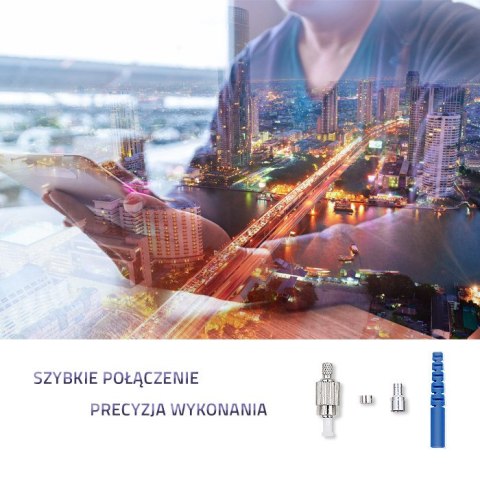 Qoltec Złącze światłowodowe FC/PC | Singlemode | 3.0mm | Zestaw montażowy | 200szt. Qoltec Złącze światłowodowe FC/PC | Singlemode | 3.0mm | Zestaw montażowy | 200szt.