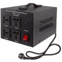 Konwerter napięcia 230V - 110V 2000W 4 wyjścia