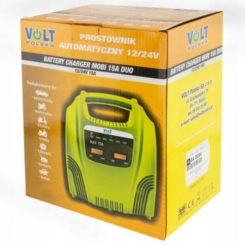 Prostownik automatyczny 12/24V MOBI DUO 15A