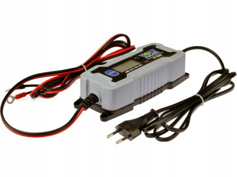 Prostownik automatyczny ładowarka 16V 12V LCD 5A