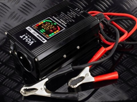 Przetwornica napięcia 12V / 230V 300/600W LED Przetwornica napięcia 12V / 230V 300/600W LED