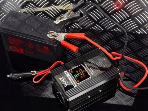 Przetwornica napięcia 24V / 230V 300/600W LED Przetwornica napięcia 24V / 230V 300/600W LED