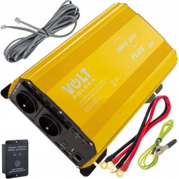 SINUS PLUS 1500/3000W 24/230V PRZETWORNICA NAPIĘCIA DO KAMPERA