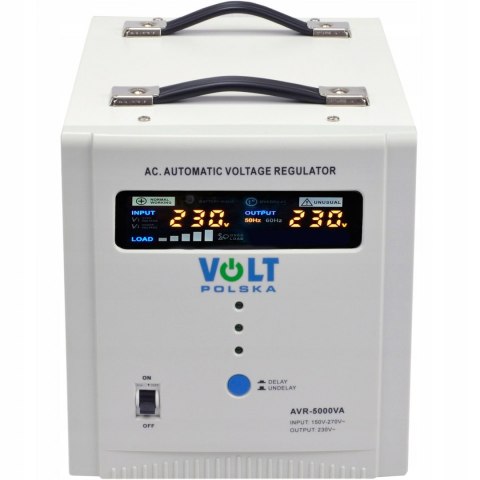 Stabilizator napięcia prąd AVR 5000VA VOLT POLSKA Stabilizator napięcia prąd AVR 5000VA VOLT POLSKA