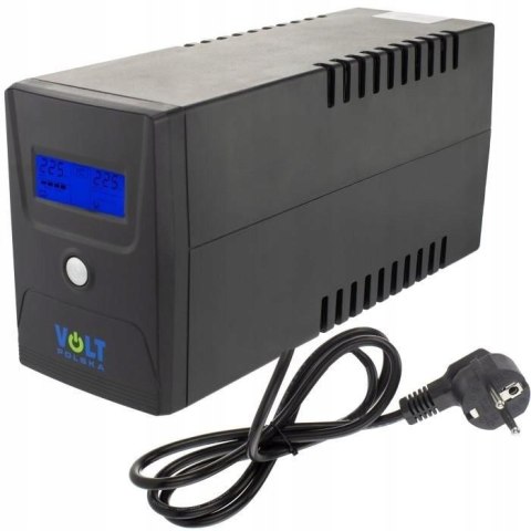 Zasilacz awaryjny UPS 600VA 360W LCD + PROGRAM Zasilacz awaryjny UPS 600VA 360W LCD + PROGRAM