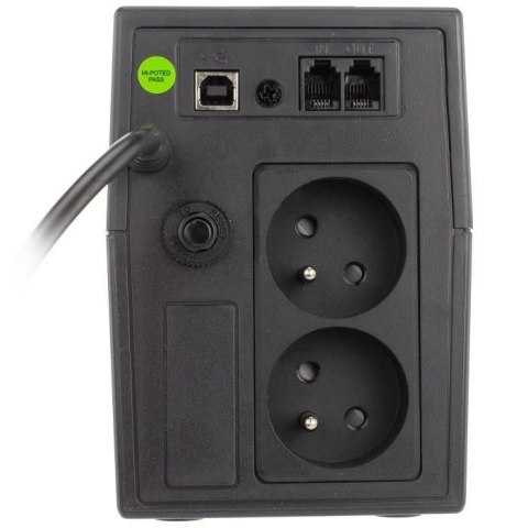 Zasilacz awaryjny UPS 600VA 360W LCD + PROGRAM Zasilacz awaryjny UPS 600VA 360W LCD + PROGRAM