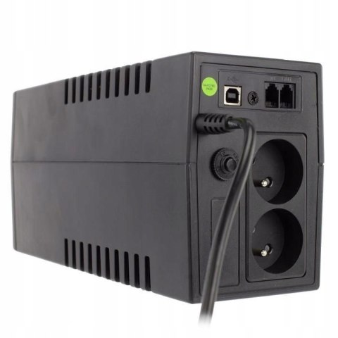 Zasilacz awaryjny UPS 600VA 360W LCD + PROGRAM Zasilacz awaryjny UPS 600VA 360W LCD + PROGRAM