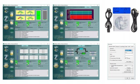Zasilacz awaryjny UPS 800VA 480W LCD + PROGRAM Zasilacz awaryjny UPS 800VA 480W LCD + PROGRAM