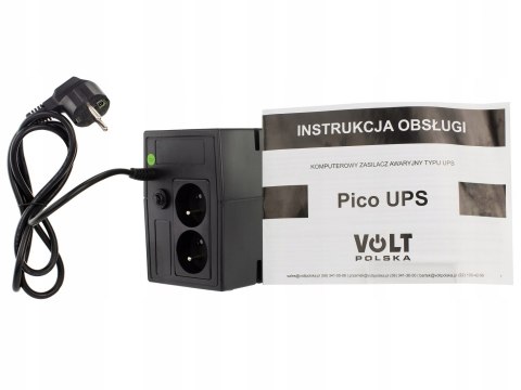 Zasilacz awaryjny Volt Pico UPS 800VA 480W 9Ah Zasilacz awaryjny Volt Pico UPS 800VA 480W 9Ah