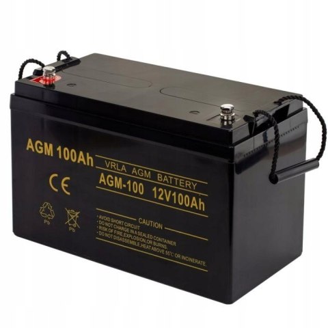 Akumulator bezobsługowy AGM 12V 100Ah Akumulator bezobsługowy AGM 12V 100Ah
