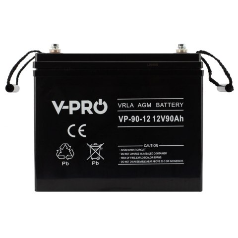 Akumulator bezobsługowy VPRO VRLA AGM 12V 90Ah Akumulator bezobsługowy VPRO VRLA AGM 12V 90Ah