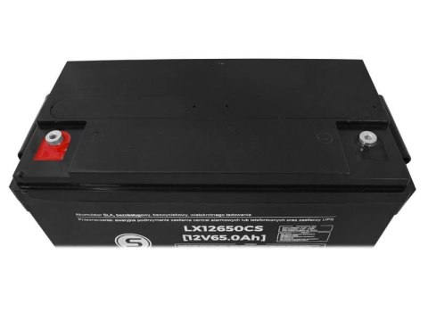 Akumulator żelowy 12V 65Ah LX12650CS