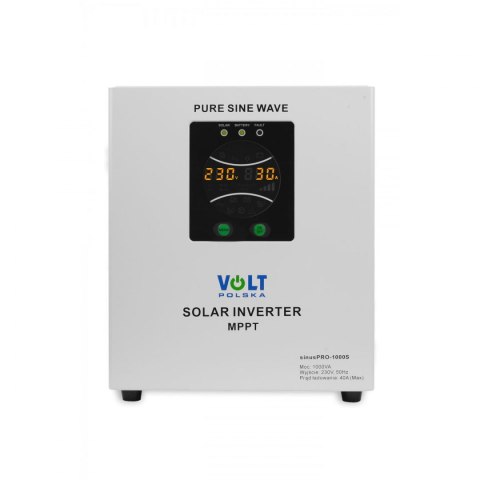 Inwerter solarny SINUS PRO 1000 S 12/230V (700/1000W) + 40A MPPT Inwerter solarny SINUS PRO 1000 S 12/230V (700/1000W) + 40A MPPT