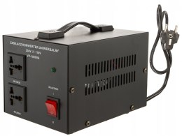Konwerter napięcia 230V-110V 1000VA uniwersalny