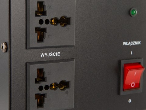 Konwerter napięcia 230V-110V 1000VA uniwersalny