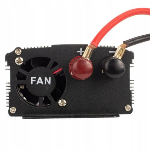 PRZETWORNICA PRĄDU NAPIĘCIA SINUS 12V 230V 600W PRZETWORNICA PRĄDU NAPIĘCIA SINUS 12V 230V 600W