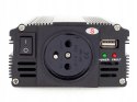 PRZETWORNICA PRĄDU NAPIĘCIA SINUS 12V 230V 600W PRZETWORNICA PRĄDU NAPIĘCIA SINUS 12V 230V 600W