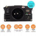 PRZETWORNICA PRĄDU NAPIĘCIA SINUS 12V 230V 600W PRZETWORNICA PRĄDU NAPIĘCIA SINUS 12V 230V 600W