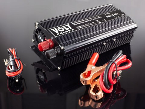 PRZETWORNICA PRĄDU NAPIĘCIA SINUS 12V 230V 600W PRZETWORNICA PRĄDU NAPIĘCIA SINUS 12V 230V 600W
