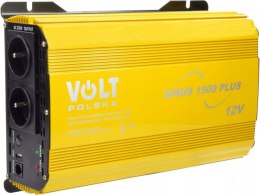 Przetwornica napięcia 12V 1500/1000W SINUS PLUS Czysty sinus