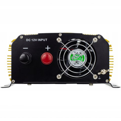 Przetwornica napięcia 12V 1500/1000W SINUS PLUS Czysty sinus