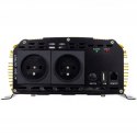 Przetwornica napięcia 12V 1500/1000W SINUS PLUS Czysty sinus